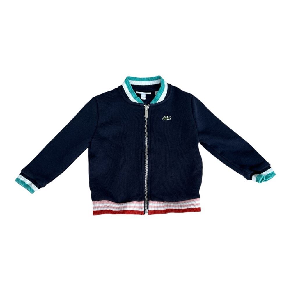 Lacoste Size 2 Zip Up Sweatshirt